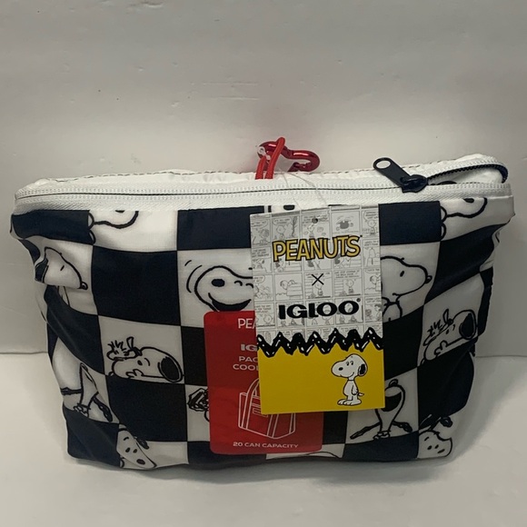 Peanuts Snoopy x Igloo Insulated Packable Tote Bag New - Picture 8 of 8